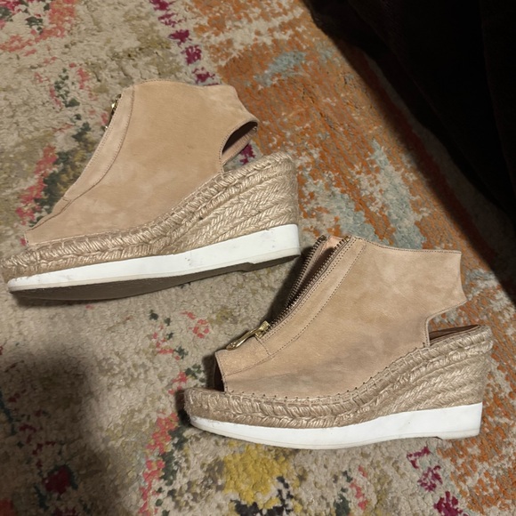 Kanna Emily Wedge Sandal in Tan Size 37 - Picture 7 of 7